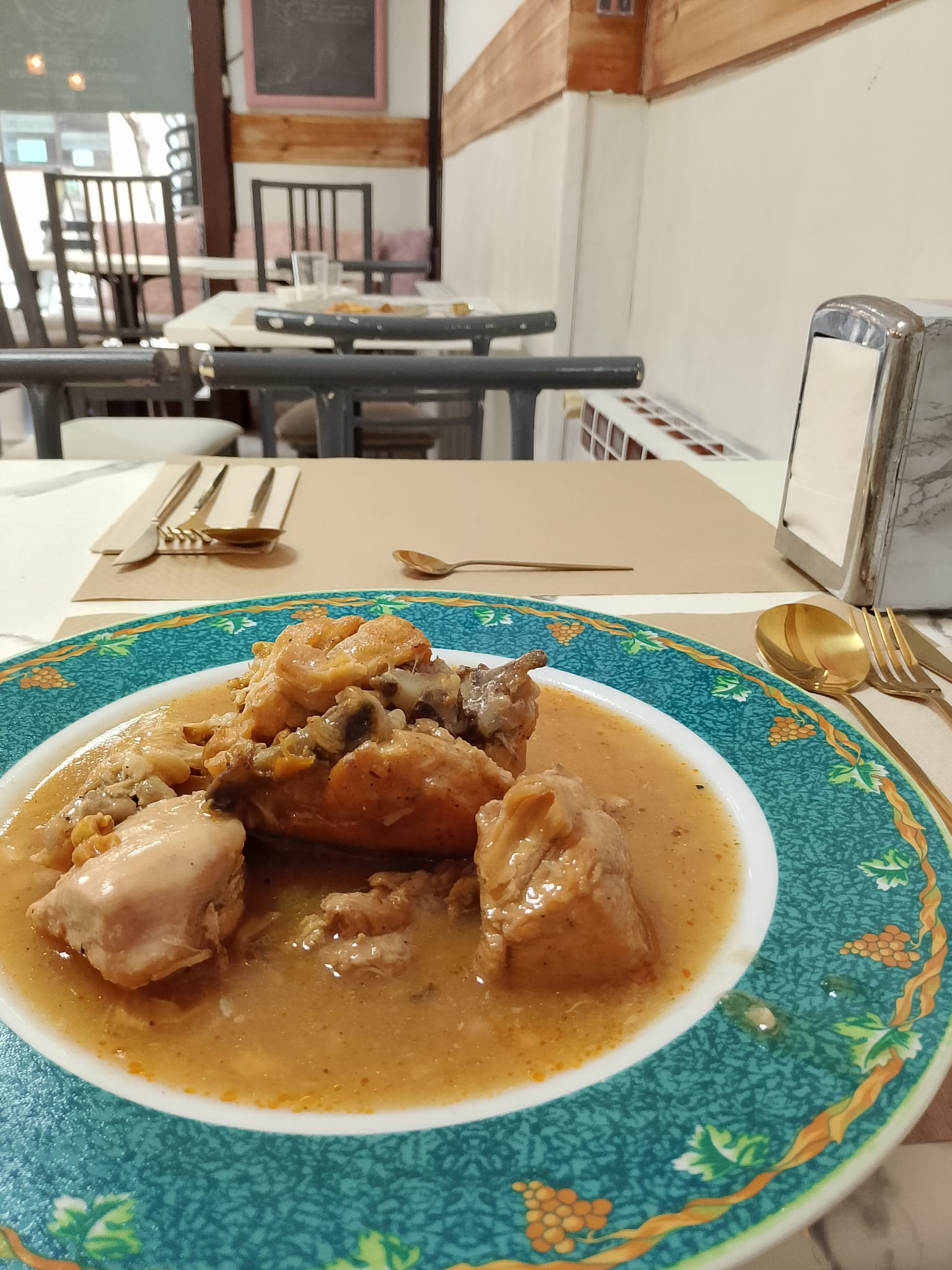Plato de pollo